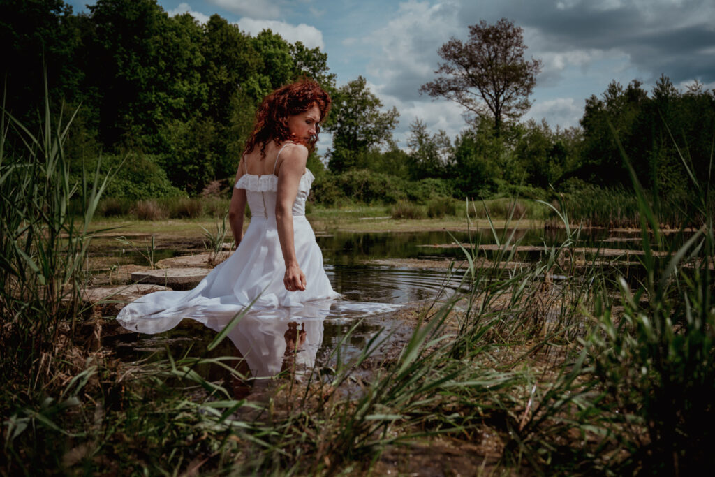 Judith in het water 1